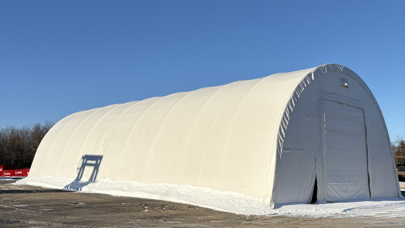 Industrial Storage Shelter Covers – Choose the Right GSM for Your Needs