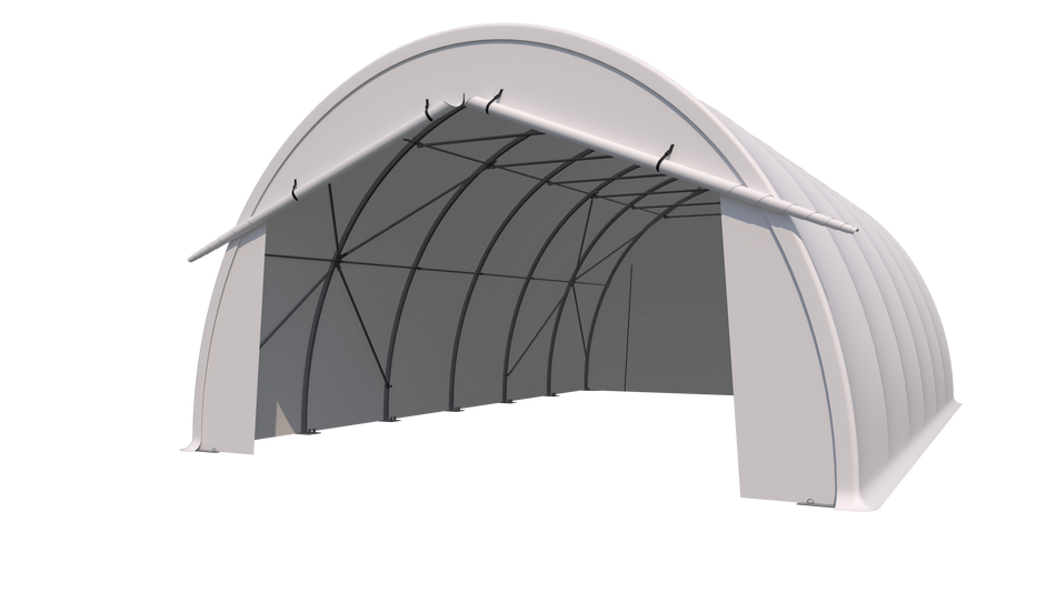 NORDURA Dome Roof Storage Shelter 20ft x 30ft x 12ft