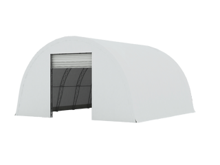Double Truss Round M Model Storage Shelter W40'xL40'xH22'