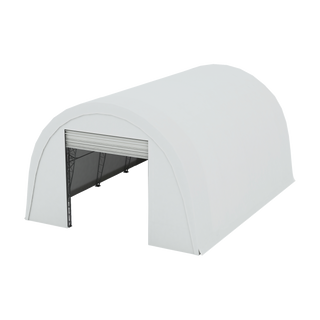 Double Truss Round M Model Storage Shelter W30'xL40'xH20'