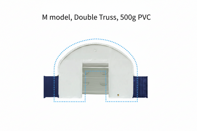 Endwall for Container Shelters - Front