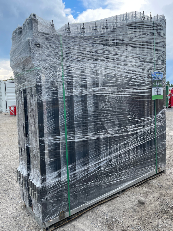 [BARGAIN] 20ft Dual Swing Wrought Iron Gate for Driveway - Thumbnail 4