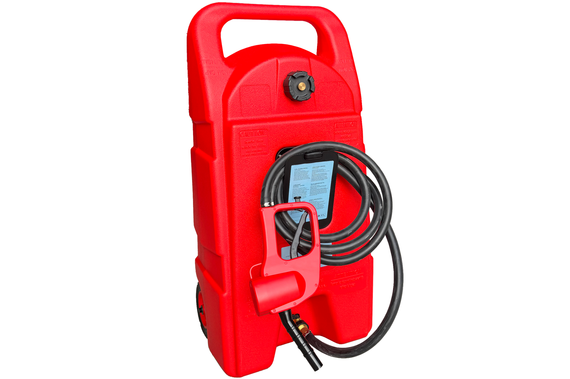 14GAL Portable Fuel Gas Tank, Gas Can, Fuel Caddy (25 GAL, 34.5