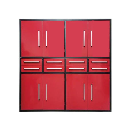 Steelman 7' Garage Cabinet (8 Drawers & 8 Cabinets)