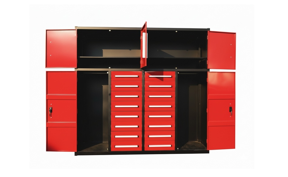 Steelman 7' Garage Cabinet (16 Drawers)