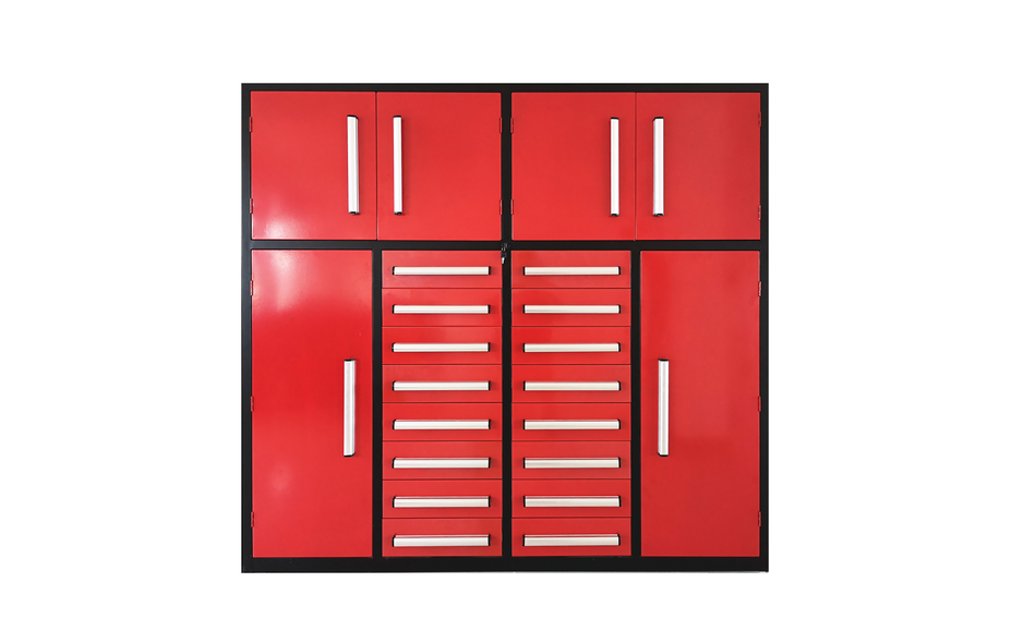 Steelman 7' Garage Cabinet (16 Drawers)