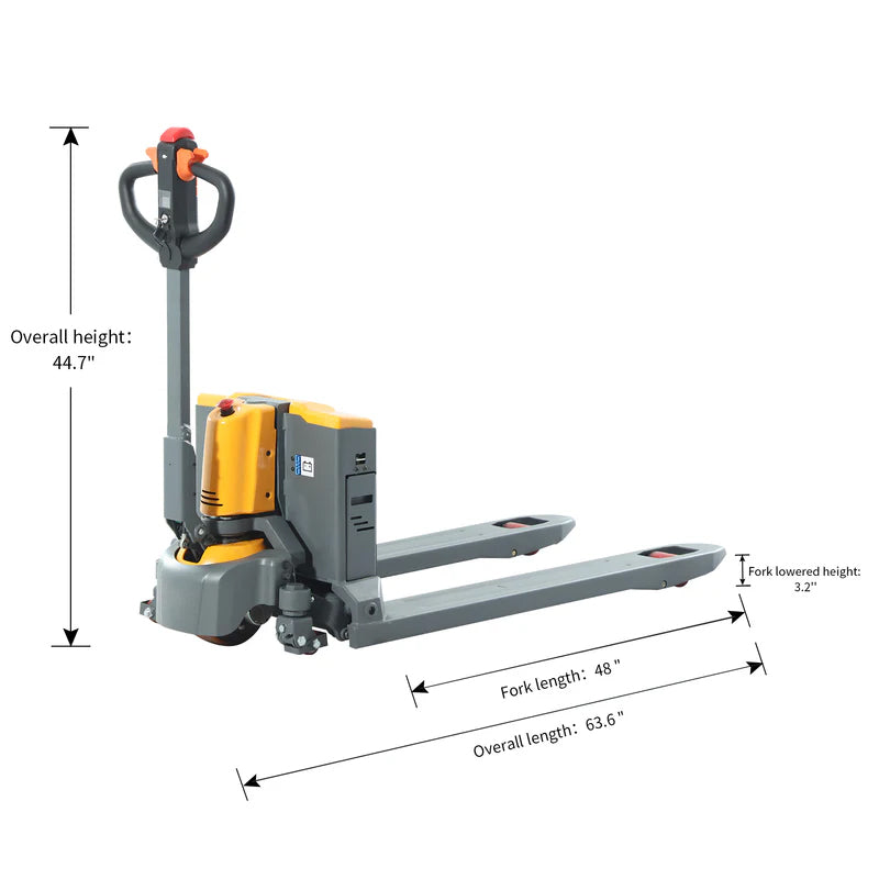 3300lbs Electric Pallet Truck W-II-LI