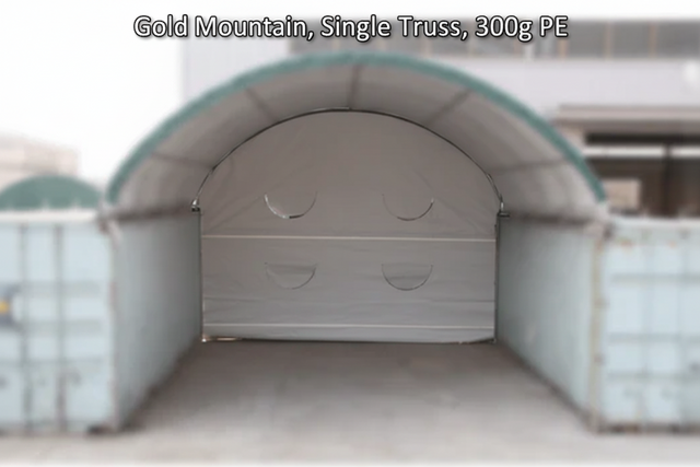 Endwall for Container Shelters - Back