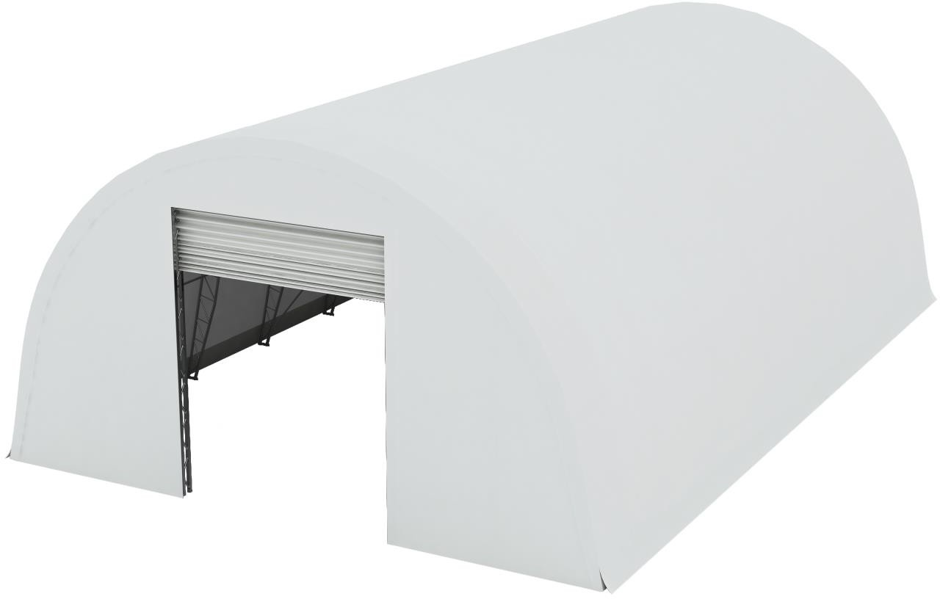 Double Truss Round M Model Storage Shelter W40'xL60'xH22'