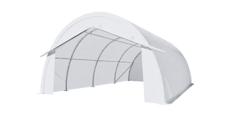 Gold Mountain – Abri d’entreposage à ferme simple et toit arrondi W20' × L20' × H12'