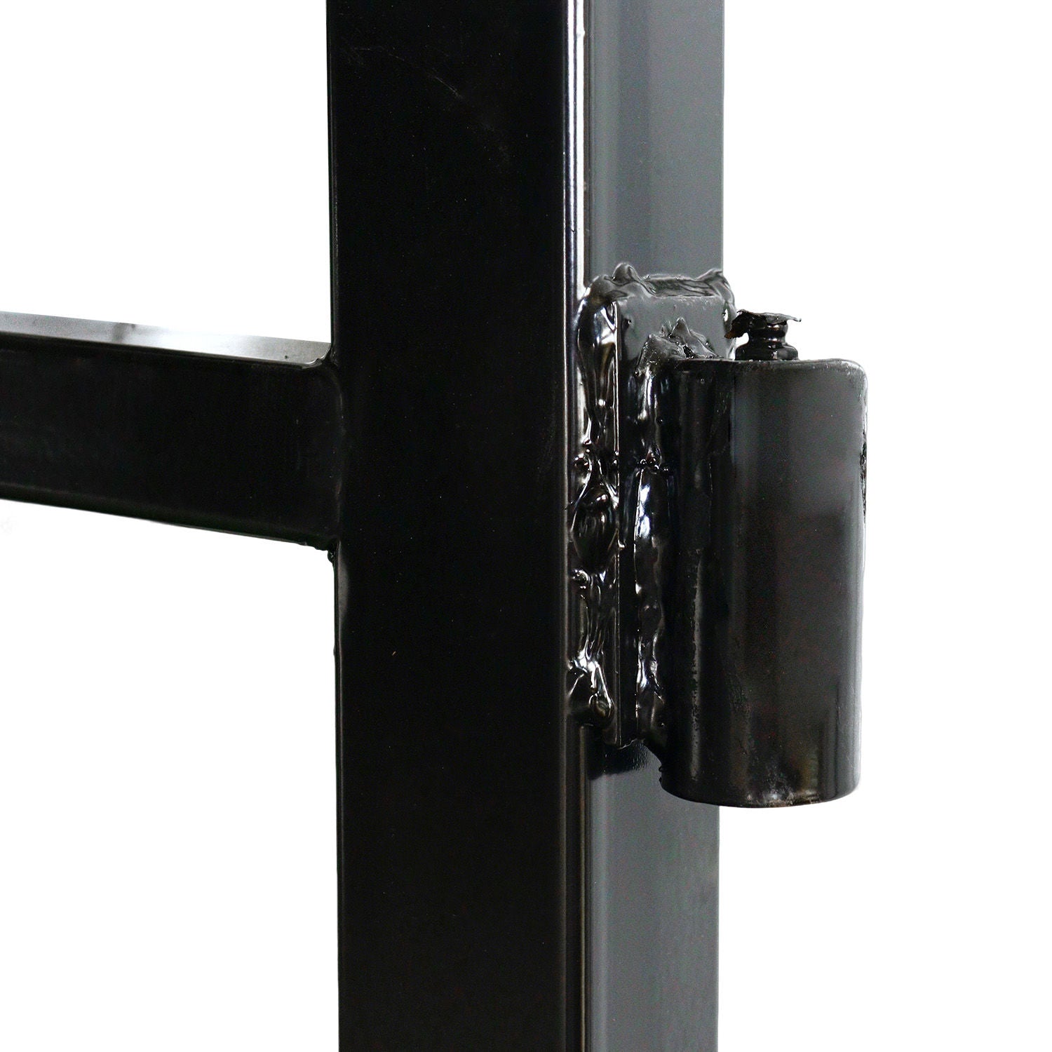 Greatbear dual swing driveway gate hinge detail