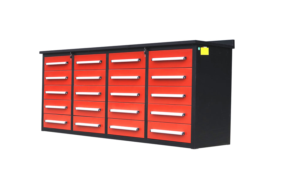 Steelman 7' Garage Cabinet Workbench (20 Drawers)