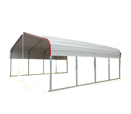 Golden Mount Classic Steel Carport